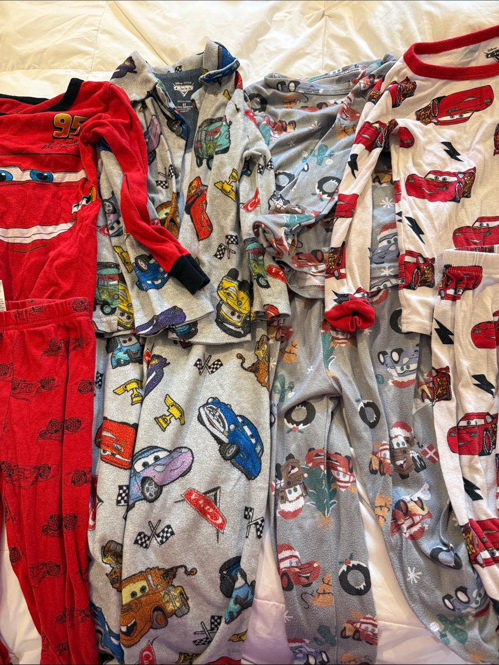 Disney Pixar Cars Kids Pajama Bundle